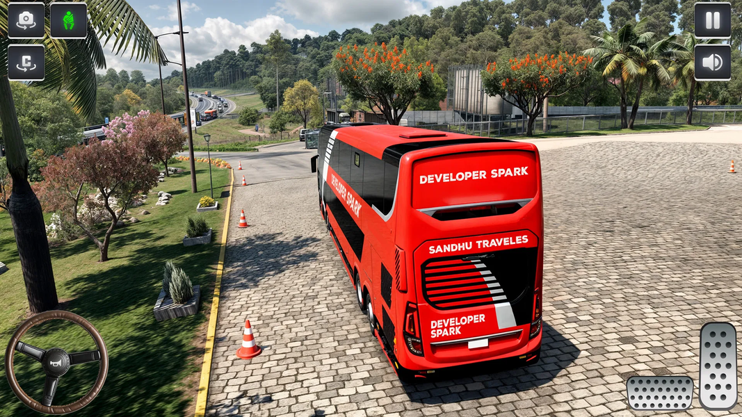 Bus Simulator DS Bus Game - عکس بازی موبایلی اندروید