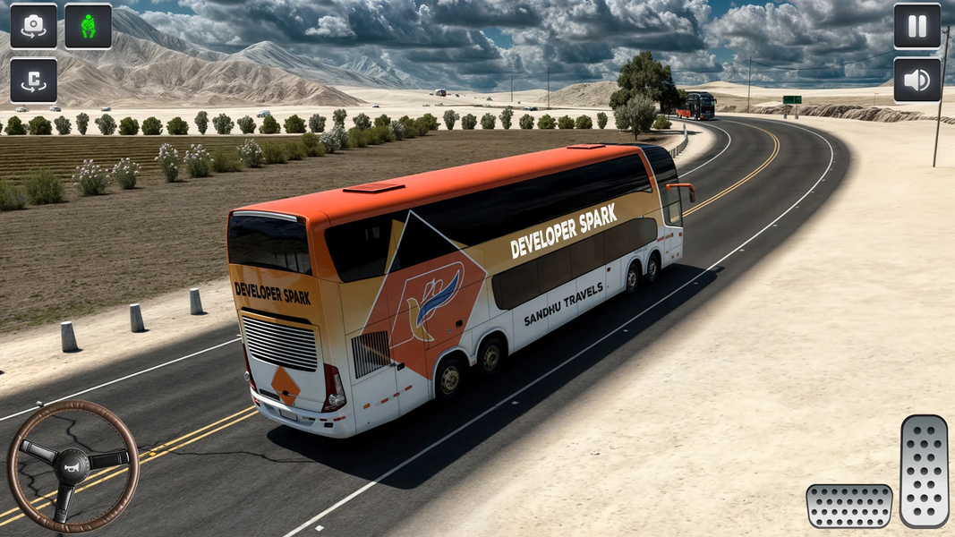 Bus Simulator DS Bus Game - عکس بازی موبایلی اندروید