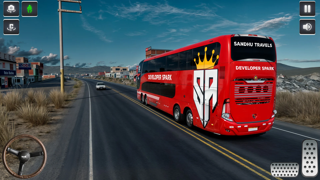 Bus Simulator DS Bus Game - عکس بازی موبایلی اندروید