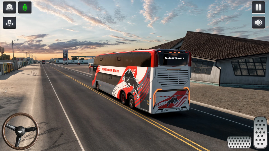 Bus Simulator DS Bus Game - عکس بازی موبایلی اندروید