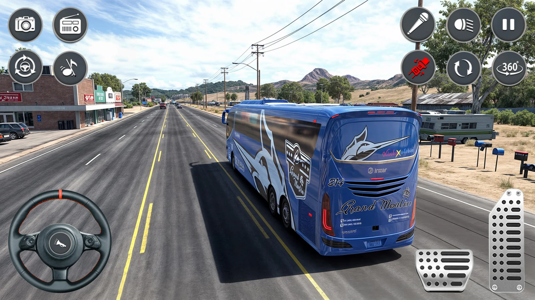 Bus Simulator DS Bus Game - عکس بازی موبایلی اندروید