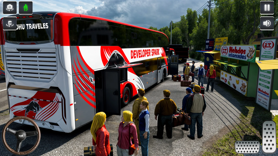 Bus Simulator DS Bus Game - عکس بازی موبایلی اندروید