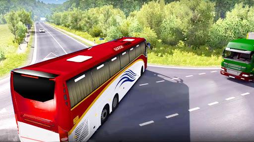 City Bus Simulator Coach Games - Gameplay image of android game