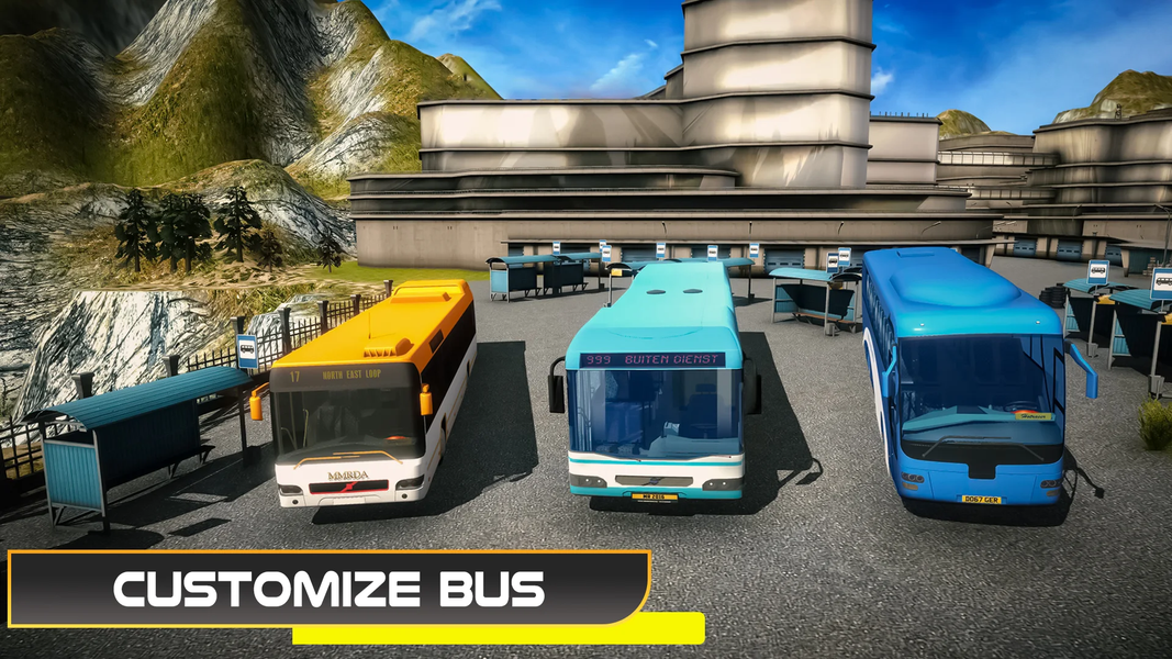 Bus Simulator 2024 - Gameplay image of android game