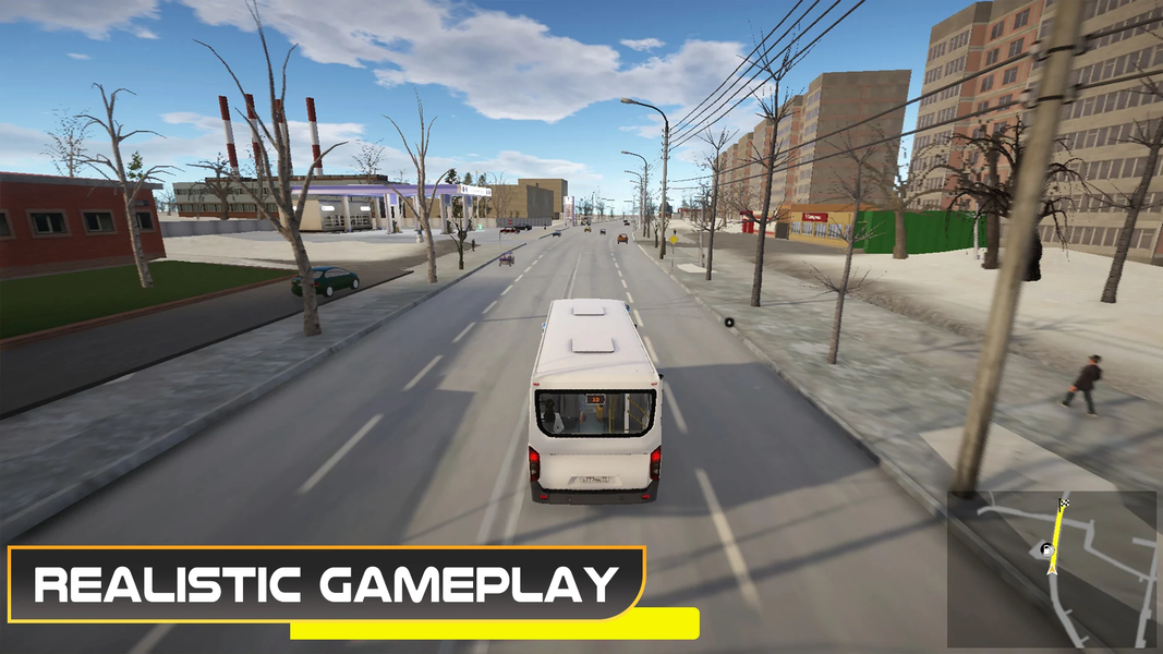 Bus Simulator 2024 - Gameplay image of android game