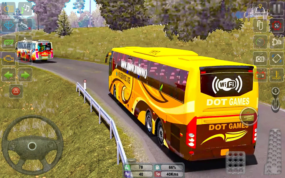 US Bus Simulator: Bus Games ۳D - عکس بازی موبایلی اندروید