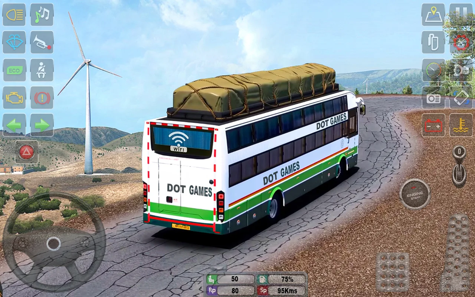 US Bus Simulator: Bus Games 3D - Gameplay image of android game