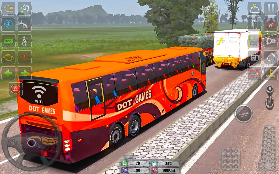 US Bus Simulator: Bus Games ۳D - عکس بازی موبایلی اندروید