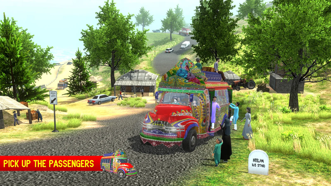 Pak Bus Simulator: Bus Game - Gameplay image of android game