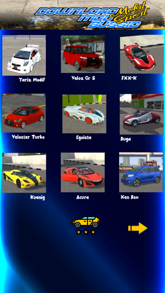 Download Mod Bussid Sport Car - عکس برنامه موبایلی اندروید