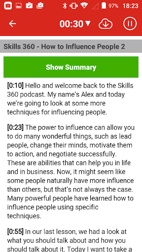 Business English by BEP - Image screenshot of android app