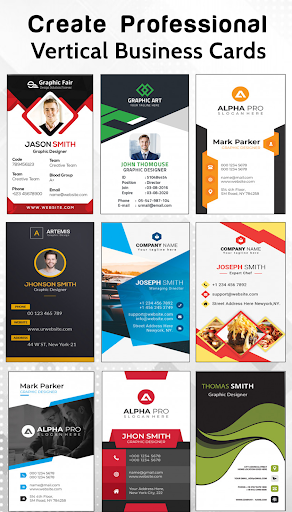 Business, Visiting Card Maker - عکس برنامه موبایلی اندروید