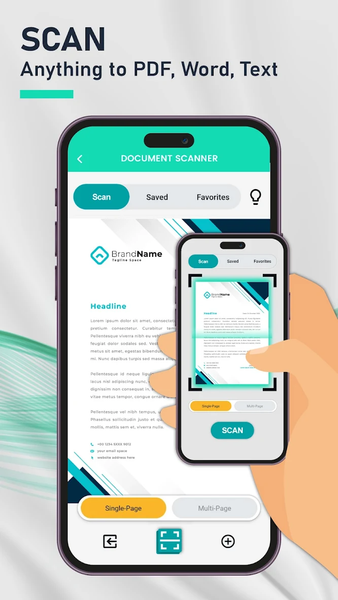 AI Scanner, Scan Document - عکس برنامه موبایلی اندروید