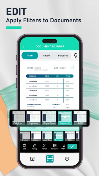 AI Scanner, Scan Document - عکس برنامه موبایلی اندروید