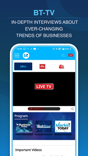 Business Today: Business News - Image screenshot of android app