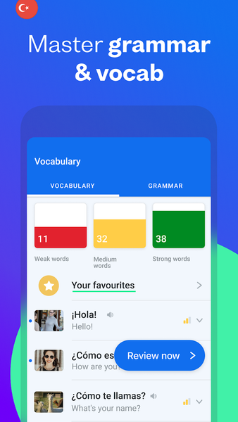 Busuu: Learn English - عکس برنامه موبایلی اندروید