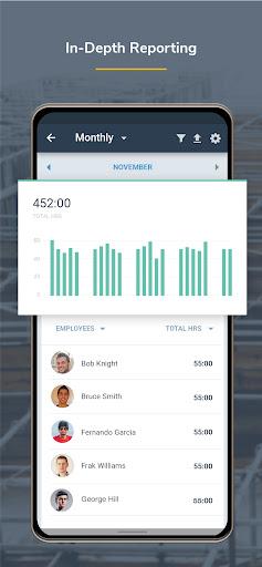 busybusy GPS Time Clock Mobile - عکس برنامه موبایلی اندروید