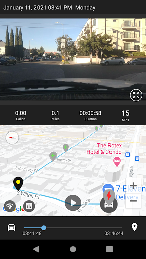Dashboard Cam - عکس برنامه موبایلی اندروید