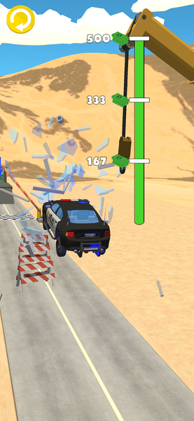 Car Survival 3D - Gameplay image of android game