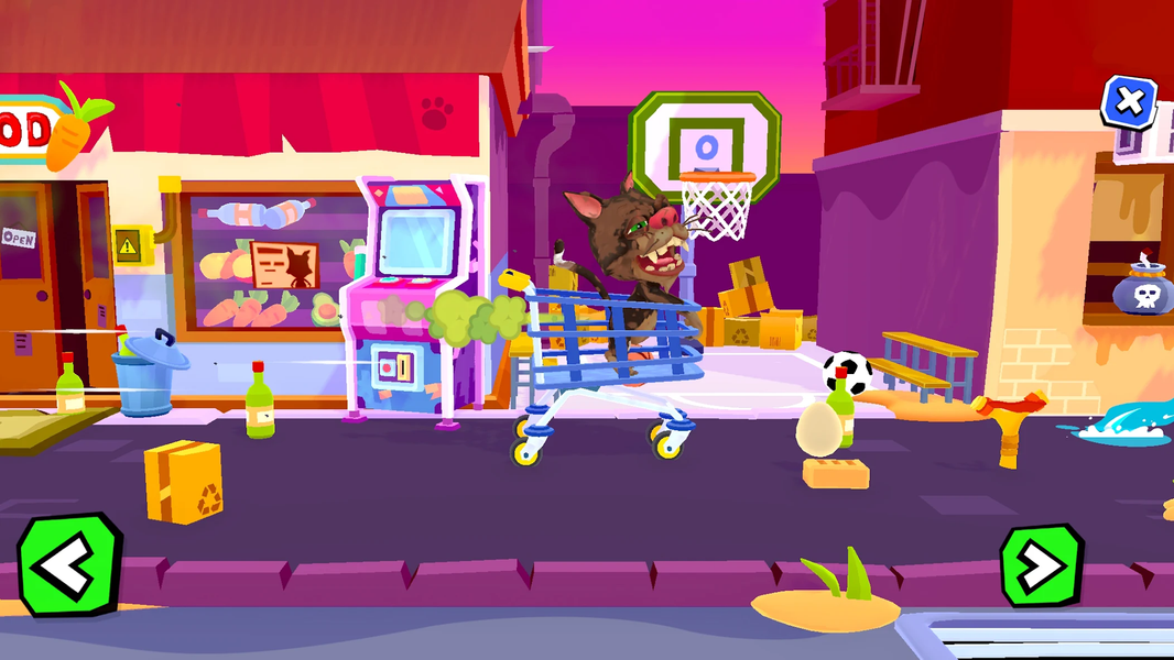 Butch the Cat・Virtual Pet Sim - Gameplay image of android game