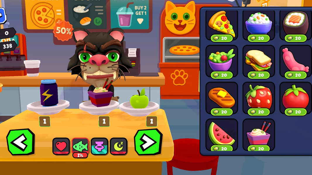 Butch the Cat: Buddy Pet Games - عکس بازی موبایلی اندروید