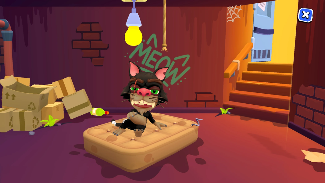 Butch the Cat: Buddy Pet Games - عکس بازی موبایلی اندروید