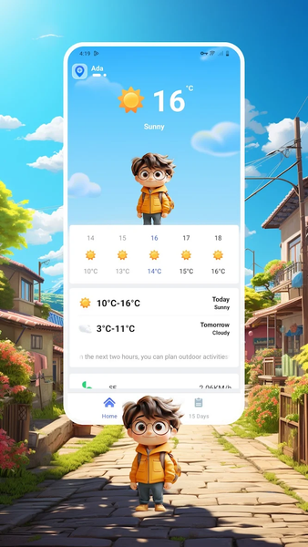 My weather butler - عکس برنامه موبایلی اندروید