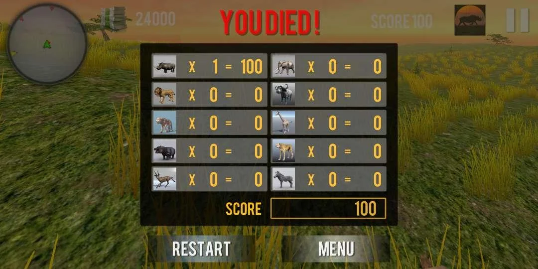 Jungle Safari Hunting ۴x۴ - عکس بازی موبایلی اندروید