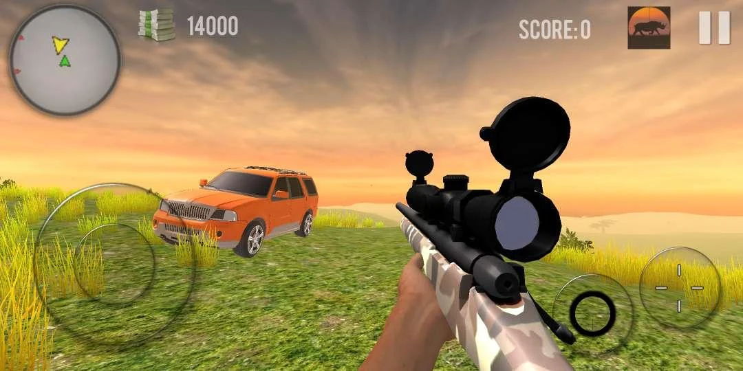 Jungle Safari Hunting ۴x۴ - عکس بازی موبایلی اندروید