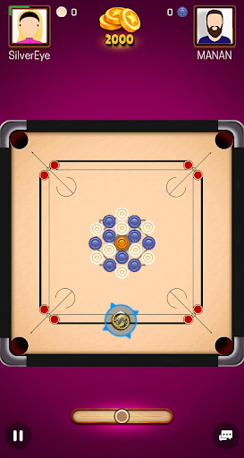 Carrom Club: Carrom Board Game - Gameplay image of android game