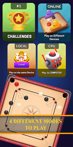 Carrom Club: Carrom Board Game - Gameplay image of android game