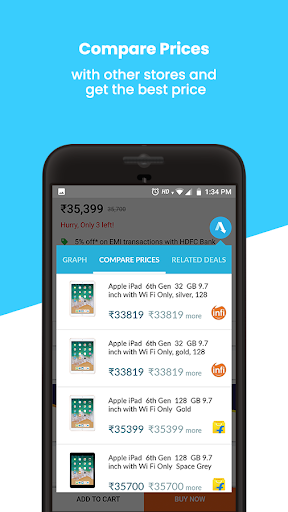 Buyhatke:AI Shopping assistant - Image screenshot of android app