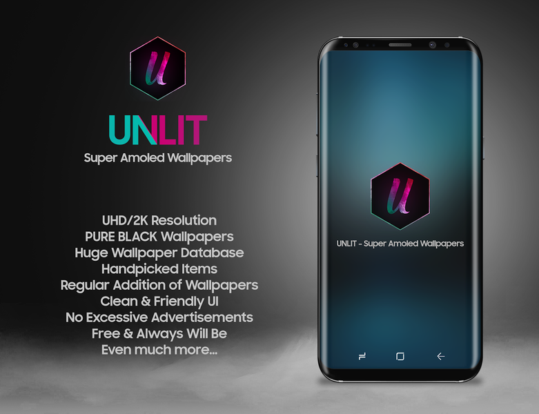 Unlit - Super Amoled Wallpapers - عکس برنامه موبایلی اندروید