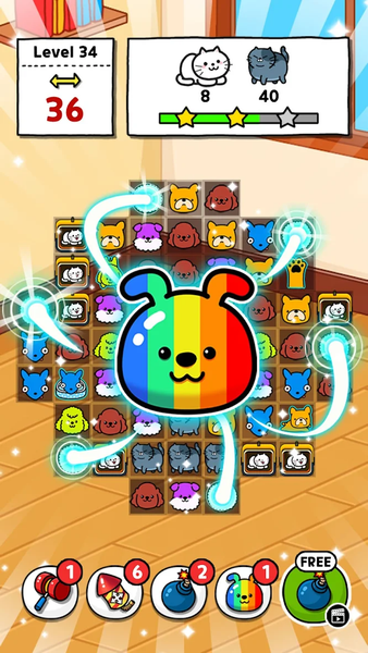 Dog Match Puzzle - عکس بازی موبایلی اندروید