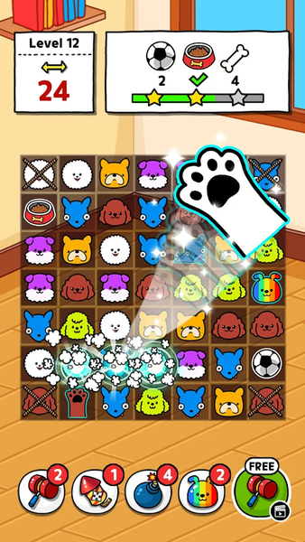 Dog Match Puzzle - عکس بازی موبایلی اندروید