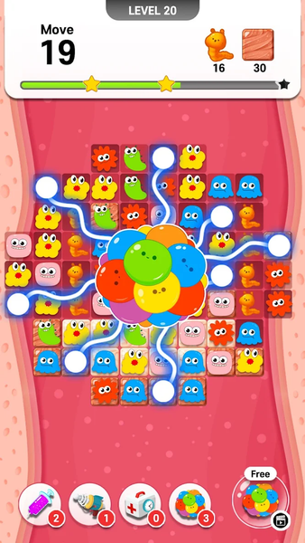 Virus Out - Match ۳ Puzzle - عکس بازی موبایلی اندروید