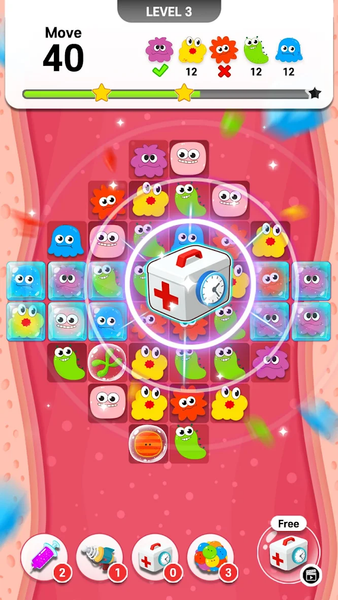 Virus Out - Match ۳ Puzzle - عکس بازی موبایلی اندروید