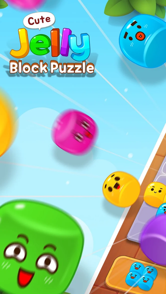 Jelly Block Puzzle: Funny Face - عکس برنامه موبایلی اندروید