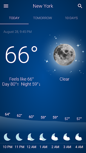 Weather - Image screenshot of android app