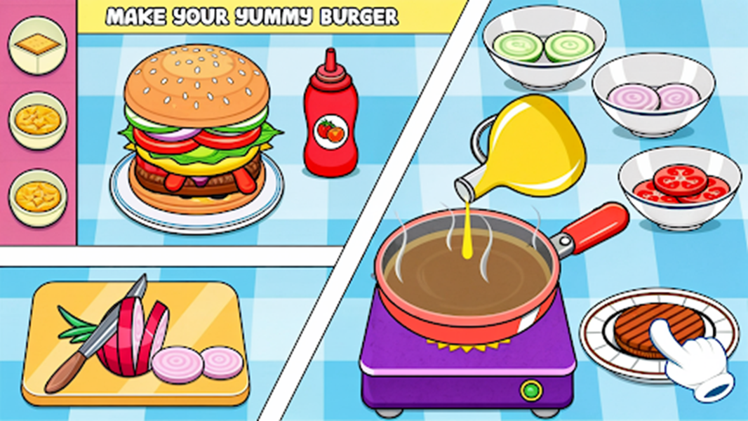 Kitchen Set Cooking Games - عکس بازی موبایلی اندروید