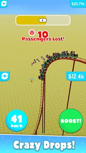 Hyper Roller Coaster - Gameplay image of android game