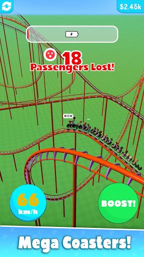 Hyper Roller Coaster - Gameplay image of android game