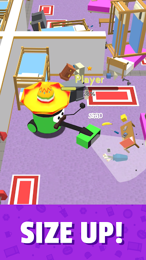 Clean Up 3D - Gameplay image of android game