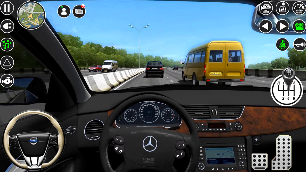 Real Car City Driving Game 3D - Gameplay image of android game