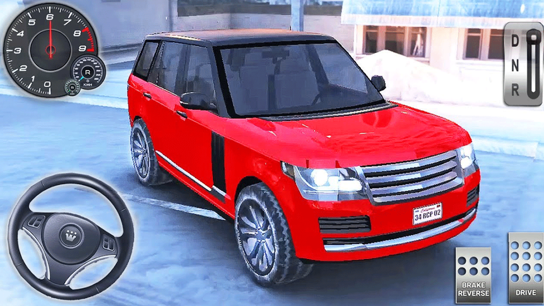 Real Car City Driving Game 3D - Gameplay image of android game