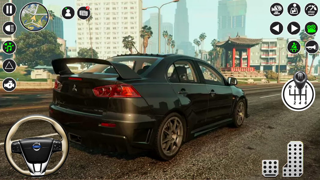 Real Car City Driving Game 3D - Gameplay image of android game