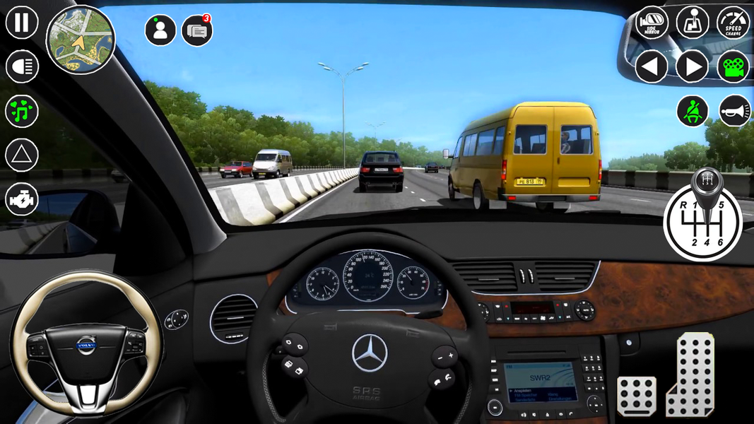 Real Car City Driving Game 3D - Gameplay image of android game