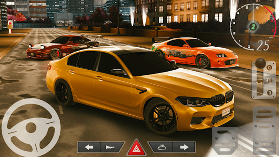 Real Car City Driving Game 3D - Gameplay image of android game