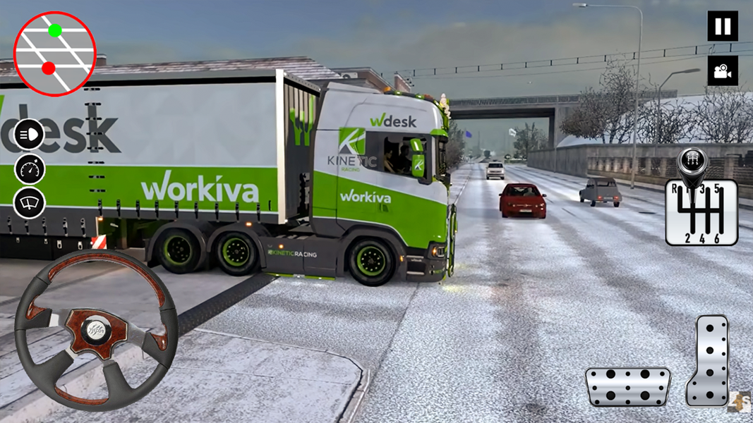 World Truck Grand Transport 3D - Gameplay image of android game