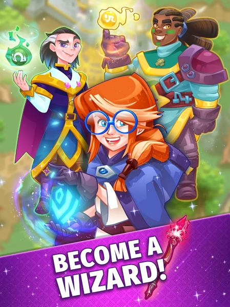 Arcane Merge - Fantasy Mix - Gameplay image of android game